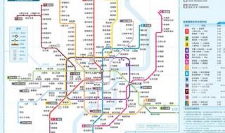 最新上海地铁线路图